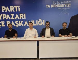 AK Parti Beypazarı İlçe Teşkilatı haftalık yönetim kurulu toplantısını gerçekleştirdi