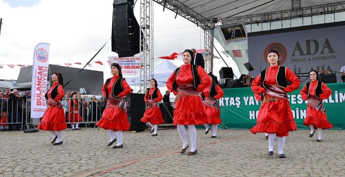 Bektaş Yayla Festivali muhteşem görüntülere sahne oldu
