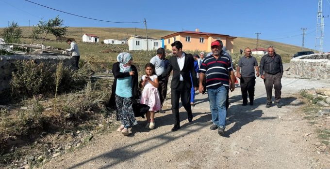 Kaymakam Tutal’dan Gölbaşı Köyü’ne ziyaret: İçme suyu projesinde yerinde inceleme