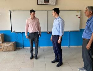 Digor Kaymakamı Ahmed Tayyib Kahraman’dan Kocaköy Okuluna ziyaret