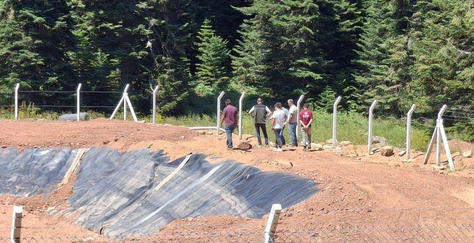 Zonguldak Orman Bölge Müdürlüğü, Kumluca’daki çalışmaları yerinde inceledi