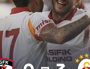 Galatasaray, sezonu 3-0’lık galibiyetle açtı