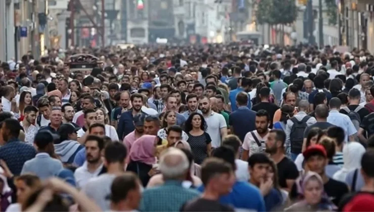 Türkiye'nin nüfusu 85 milyon 824 bini aştı
