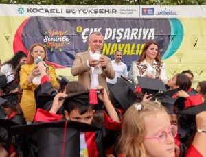 Lokomotif Çocuk Köyü’nde mezuniyet töreni: Büyükakın: “Burası hayata atılan ilk adım"