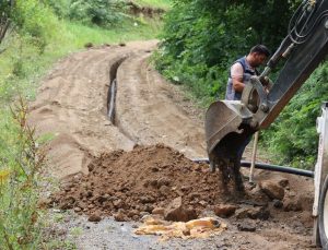 Ordu Çaybaşı'nın en büyük mahallesinin içme suyu tarih oldu