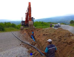 Balıkesir Belediye'si Kepsut’un Mehmetler Mahallesi’ni şebeke suyuna kavuşturdu