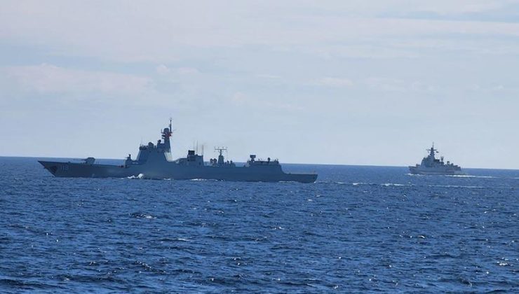 Ortak filo oluşturuldu! Rus ve Çin savaş gemileri devriyeye başladı!