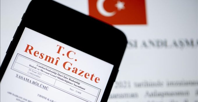 Jandarma Genel Komutanlığı'na ilişkin atama kararları Resmi Gazete'de