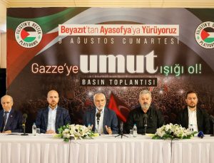 STK’lar 9 ağustos’ta Gazze için yürüyüşe çağırdı