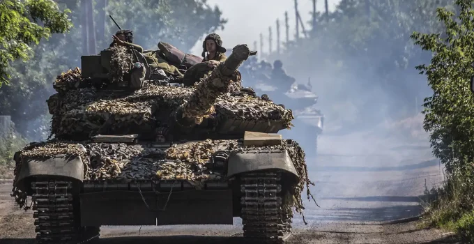 Rus ordusu Ukrayna topraklarında ilerliyor